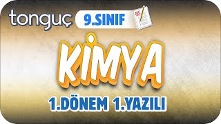 9Sınıf Kimya 1Dönem 1Yazılıya Hazırlık 📑 2024 [upl. by Yorel]