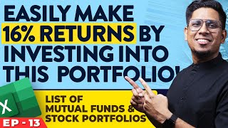 Where Exactly to Invest for Financial Freedom Ultimate Mutual Funds and Stock Portfolio Excel E13 [upl. by Gracie]