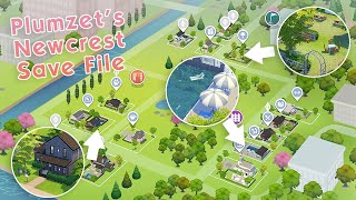 Get a peek on my Newcrest Save File 💛🌳  1K SUBS CELEBRATION [upl. by Neerod437]