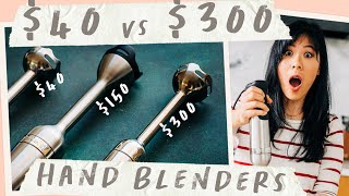 40 vs 300 Hand BLENDERS Tested [upl. by Badr482]