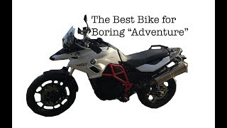 The Best Bike for Boring quotAdventurequot  BMW F700 GS Rallye Motorcycle Bike  Motovlog Review [upl. by Eciral]