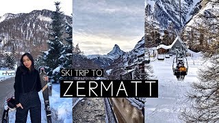 SKI TRIP VLOG  Zermatt Switzerland amp Milan Italy [upl. by Orpheus]