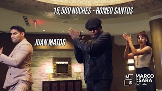 15500 Noches ROMEO SANTOS  BAILANDO MARCO Y SARA CON JUAN PACHANGA MATOS  ORLANDO  FLORIDA 2024 [upl. by Nahtanohj]