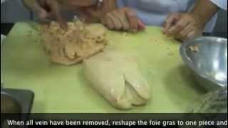 How to devein Foie Gras  How to clean Foie gras  How to prepare Foie Gras  Foie Gras Recipes [upl. by Ahsiekam]