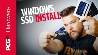 How to install Windows on your new SSD  OS install [upl. by Laney]