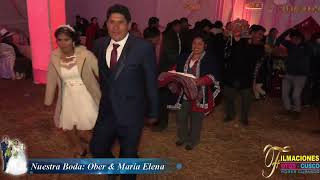 CHINCHERO NUESTRA BODA OBER Y MARIA ELENA PARTE 58  PRODUCCIONES CURASCO 984742820 [upl. by Larochelle]