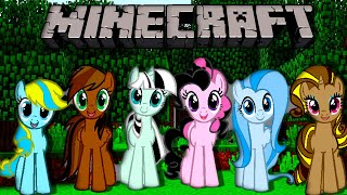 Monsters My Little Pony Play Minecraft [upl. by Karmen]