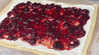 The familys favorite recipe Puff pastry dessert in just 5 minutesVERY EASY [upl. by Yorgen107]