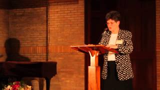 Sr Pat Farrell accepts award shares mission stories [upl. by Ailedamla]