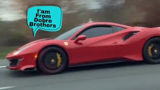 Dobre Cars Ferrari 812 Superfast vs Lamborghini SVJ 770 amp Ferrari 488 Pista [upl. by Aztin396]