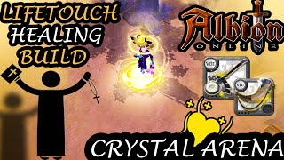 Lifetouch Holy Staff Healing Build  Crystal Arena Gold 2Season 22  Albion Online [upl. by Darahs119]