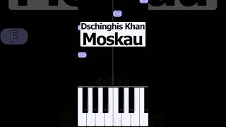 Dschinghis Khan  Moskau  Piano Tutorial [upl. by Bravar]