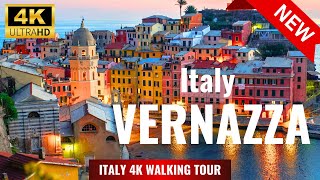 CINQUE TERRE  ITALY Walking Tour 2024  VERNAZZA 4K60fps [upl. by Alburg]