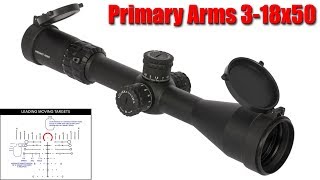 Primary Arms 318x50mm FFP Rifle Scope With Illuminated ACSS HUD DMR Reticle [upl. by Chafee]