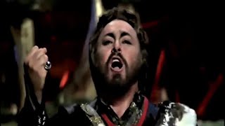 Luciano Pavarotti  Nessun Dorma 公主徹夜未眠 with Lyrics [upl. by Snowman]