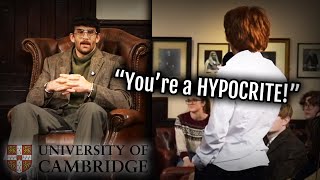 I DEBATED CAMBRIDGE UNIVERSITY STUDENTS [upl. by Atalanta]