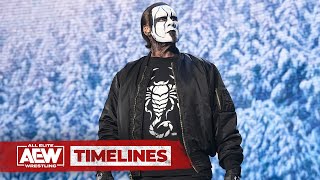 The ICON Sting in AEW  AEW Timelines [upl. by Haela]