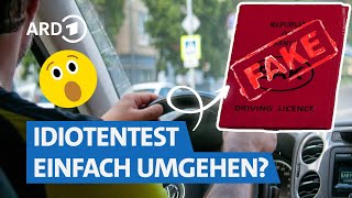 MPU Miese Geschäfte mit dem Führerschein  Story SWR [upl. by Chasse]