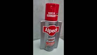 Review Alpecin Tuning Shampoo  Mens Shampoo Against Hair Loss [upl. by Alik]