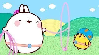 Molang Hindi  The climbing Rope  Funny Hindi Animal Cartoons [upl. by Brunelle931]