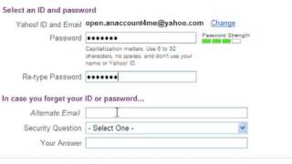 Open a Yahoo eMail Account [upl. by Quinton660]