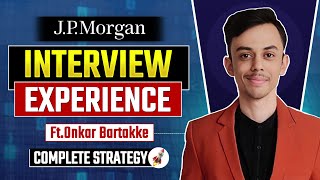 JP Morgan Interview Experience  How He Cracked JP Morgan [upl. by Tsirc]