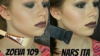 Brush Battle Zoeva 109 vs Nars Ita [upl. by Anaya]