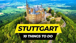 Top 10 Things to do in Stuttgart 2024  Germany Travel Guide [upl. by Sadoff208]