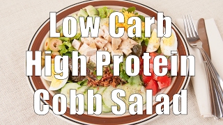 Low Carb High Protein Cobb Salad 700 Calorie Meals DiTuro Productions [upl. by Radford862]