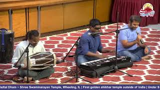 Bhajan Sandhya  All India Visually Impaired Talenta Association AIVITA  Vadtal Dham Chicago [upl. by Grogan]