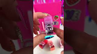 Cute Lip Balm Mini Fridge Satisying Video ASMR shorts [upl. by Singhal]