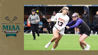 Hope vs Saint Marys  Womens Lacrosse 5623  MIAA Tournament Championship  NCAA D3 Lacrosse [upl. by Pinsky]