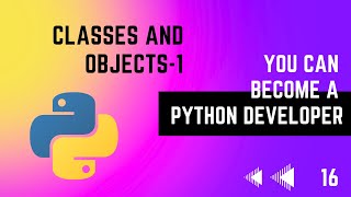 16 Classes and Objects Part 1  Python Tutorial Series  In Tamil  EMC Academy [upl. by Daffi772]