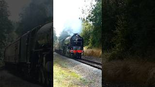 60163 Tornado powers past Birstall foot Crossing railway steamtrain shortsvideo shorts [upl. by Sesiom]