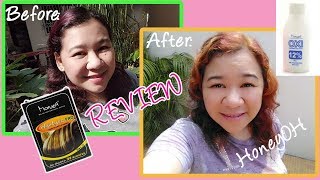 First time to bleach my hair  Monea Highlights Pro review [upl. by Nilhsa]