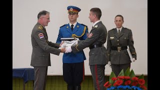 Svečana dodela diploma kadetima Vojne akademije [upl. by Rayshell]