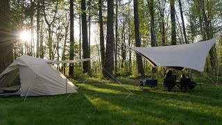 Snow Peak Style Camping in the Columbia River Gorge [upl. by Sinai481]