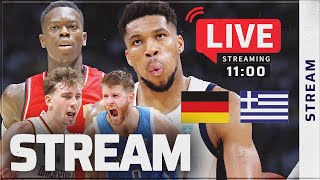 Viertelfinale Deutschland vs Griechenland Basketball  Olympia Live Reaction [upl. by Capp]