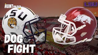 Can LSU Survive the Dog Fight Against Arkansas  Blake Bakers Scheme Against Hogs [upl. by Nolyd]