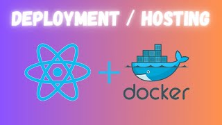 Hosting React JS with Docker reactjs docker hosting deployment [upl. by Attennaj498]