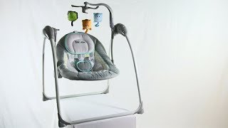 Balancelle  transat bébé Electrique Lilou 2 de BEBE2LUXE [upl. by Etka]