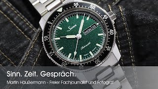 Sinn Spezialuhren 104 St Sa I MG  Sinn Zeit Gespräch  German Version [upl. by Gustaf]