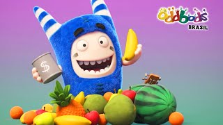 Oddbods  Fiasco Da Comida 4  Desenho Infantil  Oddbods Brasil [upl. by Dola278]