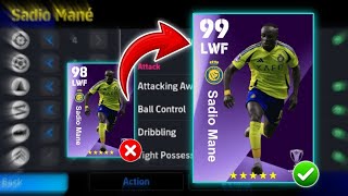 How To Train Sadio Mane Max Level In eFootball 2025  How To Max S Mane In efootballPes 2025🥳✅ [upl. by Eivlys]