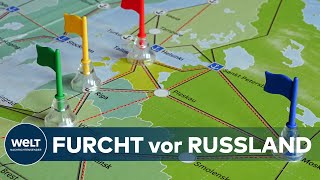 RUSSLANDUKRAINEKRISE In baltischen Staaten wächst Furcht vor Russland [upl. by Marnia]