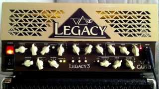 Carvin Legacy 3 Demo EQ Settings [upl. by Eniamahs907]