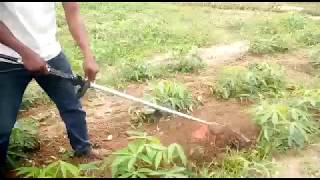 AATF CAMAP cassava hand weeder [upl. by Lunn354]