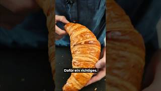 XXL Croissant  Riesen Gipfeli 🥐 shorts marcelpaa einfachbacken [upl. by Ennadroj]