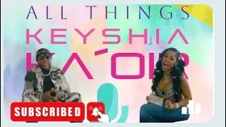 Keyshia Kaoir Episode 5 FT Vybz Kartel interview [upl. by Wyatan]