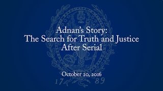 Adnans Story The Search for Truth and Justice After Serial [upl. by Accever]